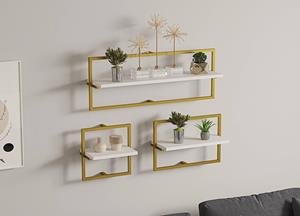 Hannah Home Set van 3 wandplanken Yeso | 
