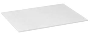 Sapho Skara wastafelblad solid surface 80cm wit