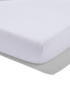 HEMA Splittopper Hoeslaken Molton 160x200/210 (wit)