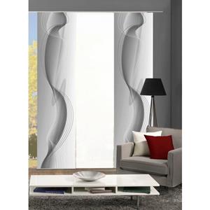HOME WOHNIDEEN Schiebegardine "FILIZ 3er SET", (3 St.)