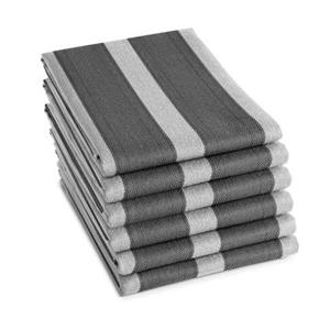 DDDDD theedoek Baxter - 60x65 cm - Grey - 6 stuks