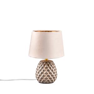 BES LED LED Tafellamp - Trion Aroniz - E14 Fitting - Rond - Roze - Keramiek