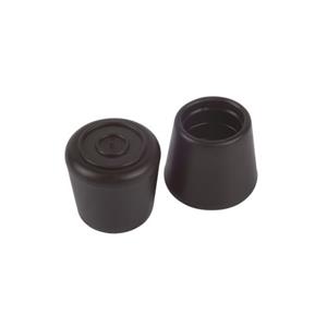 Fix-O-Moll Anti-slip Pootdoppen Zwart 14mm 4 St