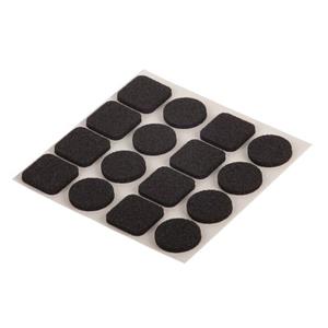 Fix-O-Moll Zelfklevende Antislippads Zwart 20x20/20mm 16st 25 St