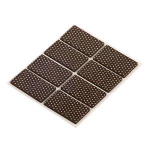 Fix-O-Moll Anti-slip Meubelviltglijders Zelfklevend Bruin 25x40mm 8 St