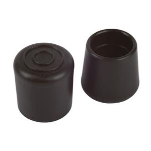 Fix-O-Moll Anti-slip Pootdoppen Zwart 22mm 4 St