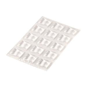 Fix-O-Moll Zelfklevende Stootbuffer Transparant 13x13x3,1mm 15 St