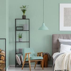 Livingwalls Behang Effen Turquoise - 53 Cm X 10,05 M - As-393306