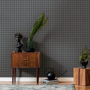 Livingwalls Behang Figuratief Motief Grijs, Bruin, Zwart En Wit - 53 Cm X 10,05 M