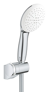 GROHE Tempesta 110 Handdoucheset - Ø11cm - 2 straalsoorten - 5.6l/min - verstelbaar - 175cm - chroom 2760130e
