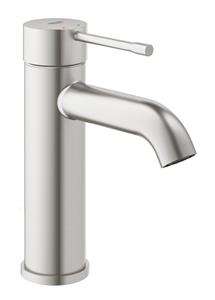 GROHE Essence waterbesparende wastafelkraan S-size m. gladde body Supersteel 24172DC1