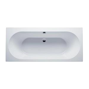 Aqua Splash Ligbad Duo Wodan Inbouw 190X90X50 cm Wit 