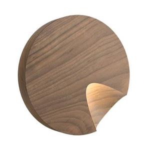 Vibia Dots 4660 wandlamp LED Ø17.5 American Walnut