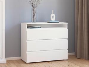 Mobistoxx Commode JOHAN 3 lades wit