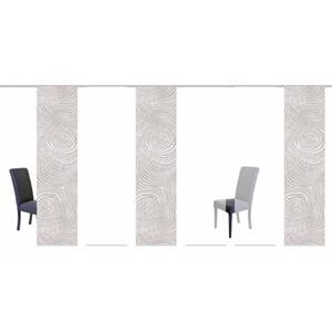 HOME WOHNIDEEN Paneelgordijn MADERAS HxB: 245x60, inclusief bevestigingsmateriaal (6 stuks)