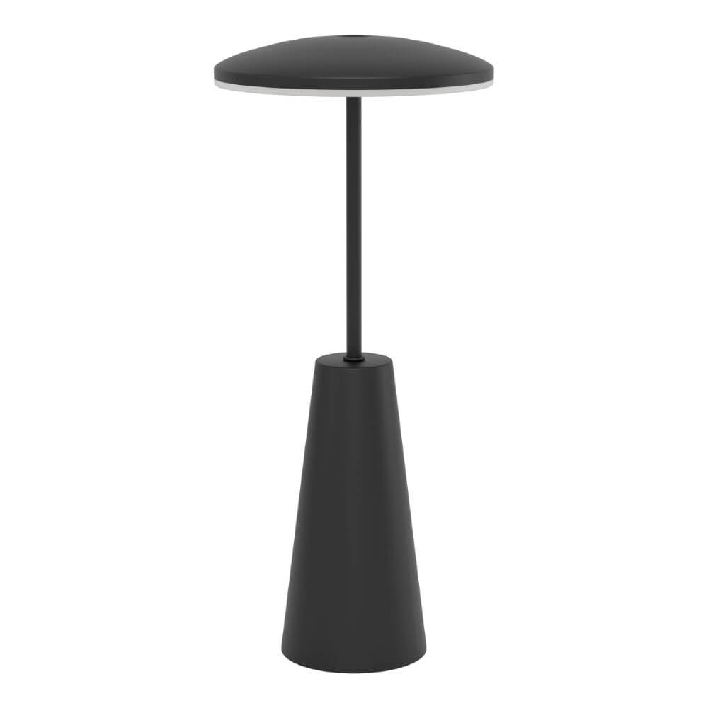 Eglo Zwarte tafellamp Piccola Ø 13cm 900925