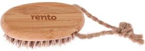 Bamboe ovale nagel borstel