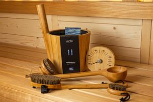 Rento sauna cadeau set bamboe
