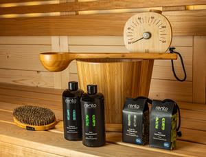 Rento Bamboe sauna toebehoren set Finska