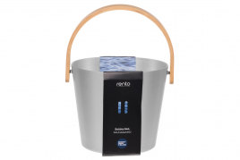 Rento Design sauna emmer aluminium naturel