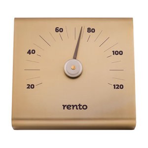Rento Aluminium Thermometer Champagne