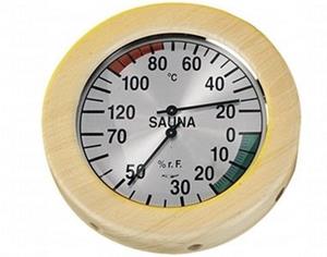 Hygro Thermometer rond groot