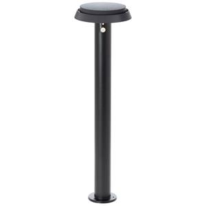 Brilliant G40432/06 Alvero Staande lamp op zonne-energie met bewegingsmelder 4 W Warmwit Zwart