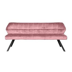 Giga Meubel  Eetkamerbank Velvet Roze - 180x59x84cm