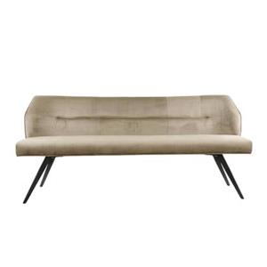 Giga Meubel  Eetkamerbank Velvet Champagne - 188x53x53cm