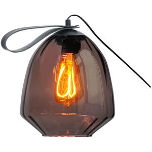 Masterlight Tafellamp Porto Carry met Nicolette red glas 4710-05-40-03-13