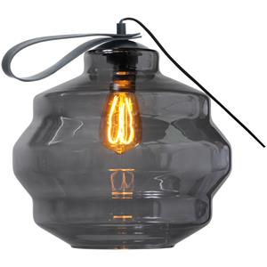 Masterlight Tafellamp Porto Carry met Ball smoke glas Ø 30cm 4710-05-40-05-4