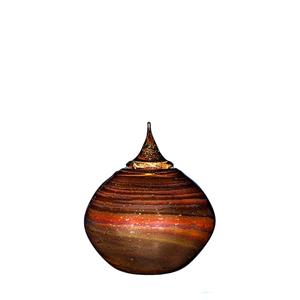 Urnwebshop Glazen Mini Urn Amfora Drempelland (0.2 liter)