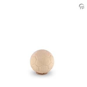 Urnwebshop Lindehouten Miniurn Voetbal Naturel (0.05 liter)