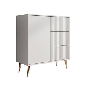 Meubella Dressoir Winq - Wit - 90 cm