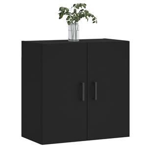 vidaXL Fächerschrank Wandschrank Schwarz 60x31x60 cm Holzwerkstoff (1-St)