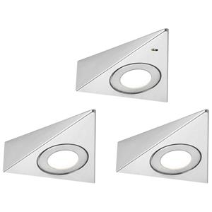 Paulmann Trias LED-Aufbauleuchte 2.7W Warmweiß Eisen (gebürstet)