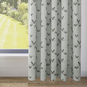 Illumin8 Laura Ashley Animalia Geborduurde Lichtblauw Ringgordijn