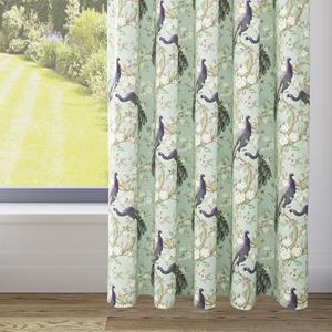 Illumin8 Laura Ashley Belvedere Eendenei Blauw Ringgordijn
