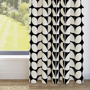 Illumin8 Orla Kiely - Ringgordijn - Jumbo Solid Stem Black