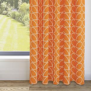 Illumin8 Orla Kiely - Ringgordijn - Jumbo Linear Stem Persimmon