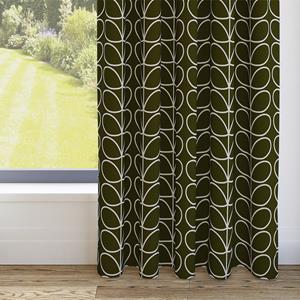 Illumin8 Orla Kiely - Ringgordijn - Jumbo Linear Stem Kelp
