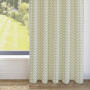 Illumin8 Orla Kiely - Ringgordijn - Linear Stem Dark Grass Green