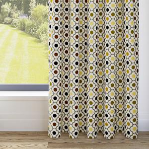 Illumin8 Orla Kiely - Ringgordijn - Spot Flower Ditsy Yellow Multi
