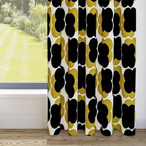 Illumin8 Orla Kiely - Ringgordijn - Shadow Flower Seagrass & Navy