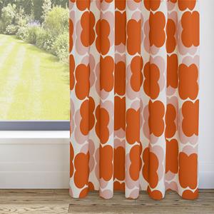 Illumin8 Orla Kiely - Ringgordijn - Shadow Flower Pink & Tomato