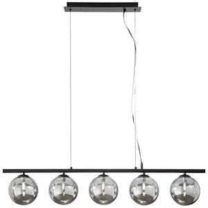 ECO-Light NEPTUN 9120-SQ5 NERO Hanglamp G9 Zwart, Rook