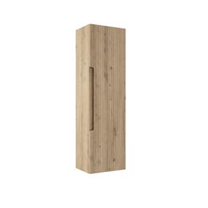 Adema Prime Balance Hoge Kast - 120x34.5x34.5cm - 1 deur - rustiek eiken - MDF RC/074822