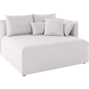Andas Ottomane Nöre korte lounge-module - zelf samenstellen, breedte 138 cm, diepte 128 cm