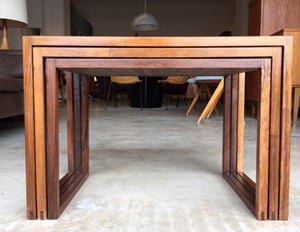 Whoppah minimalistic Nesting tables Wood - Tweedehands