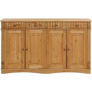 Home affaire Dressoir Teresa 4-deurs, breedte 152 cm